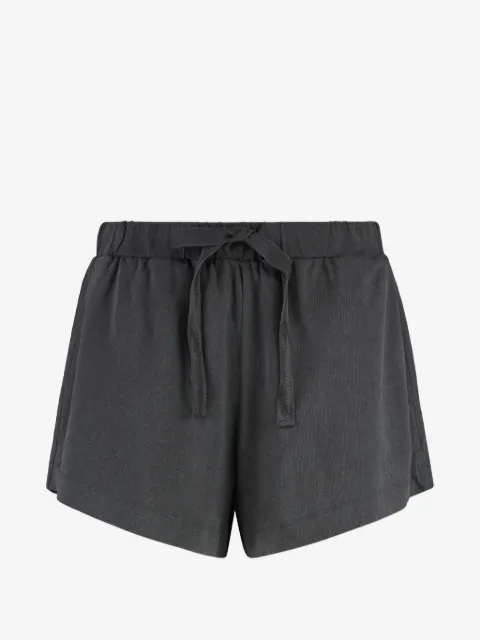 The Great. The Delta drawstring-waist cotton shorts