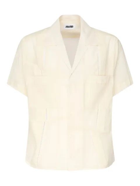 Magliano patch-pocket camp-collar shirt