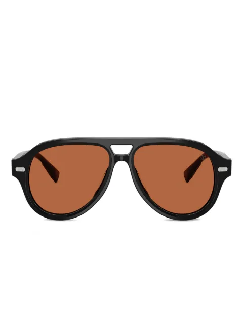 Brunello Cucinelli pilot-frame sunglasses