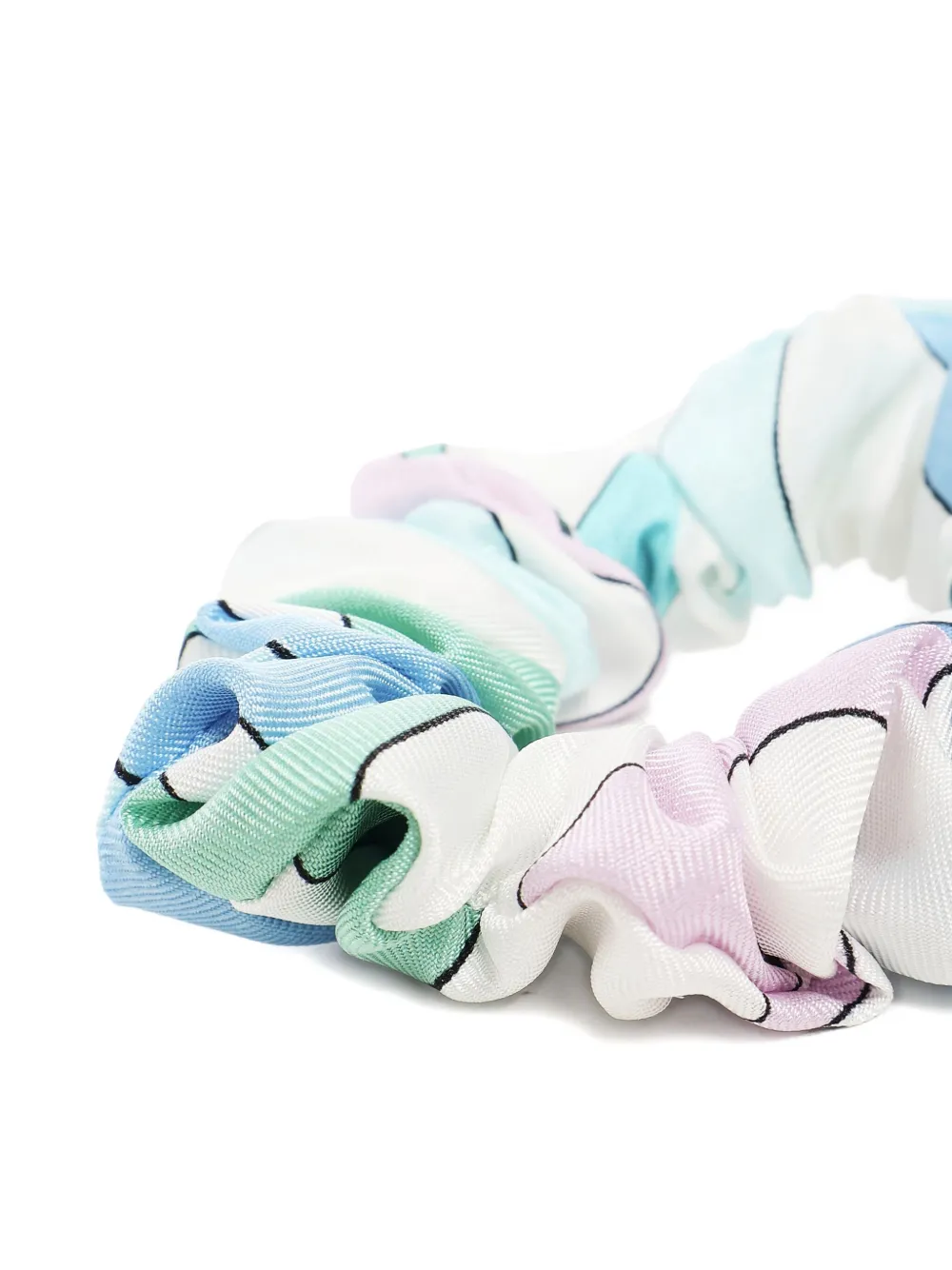 PUCCI Zijden haarelastiek Blauw