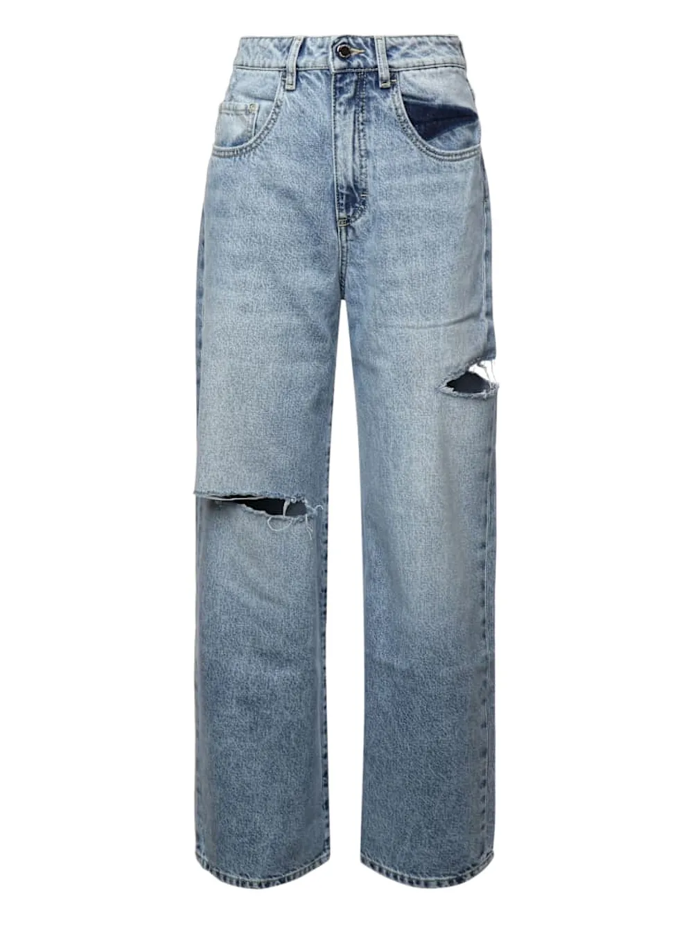ICON DENIM distressed-detail  jeans | Blue | Image 1