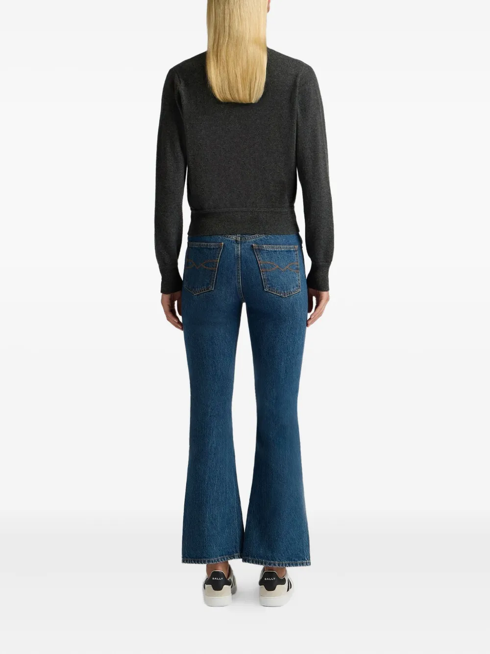 Bally Vest met V-hals Grijs