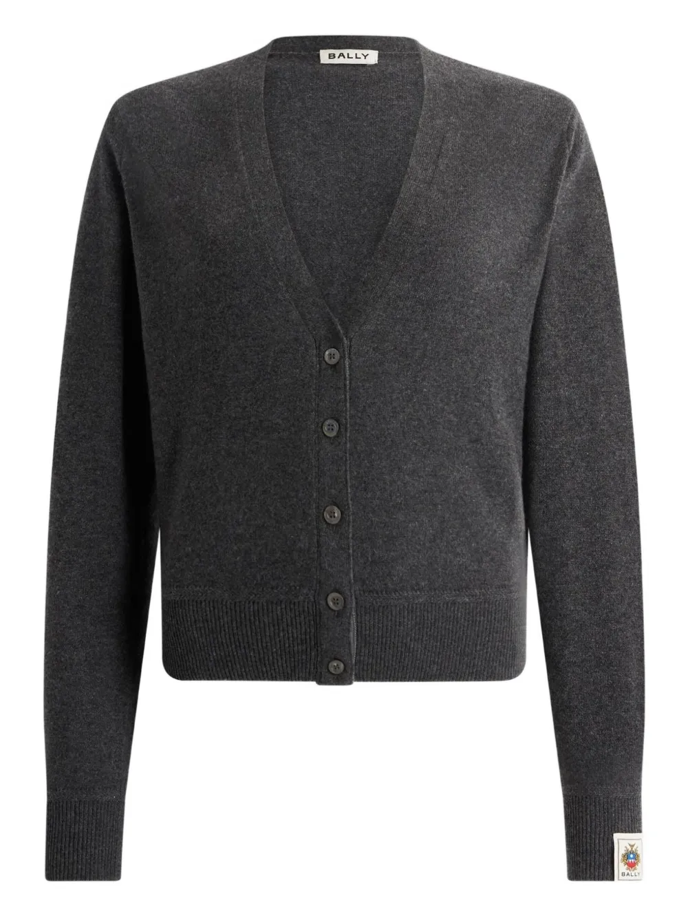 Bally V-neck cardigan | Grey | Image 1