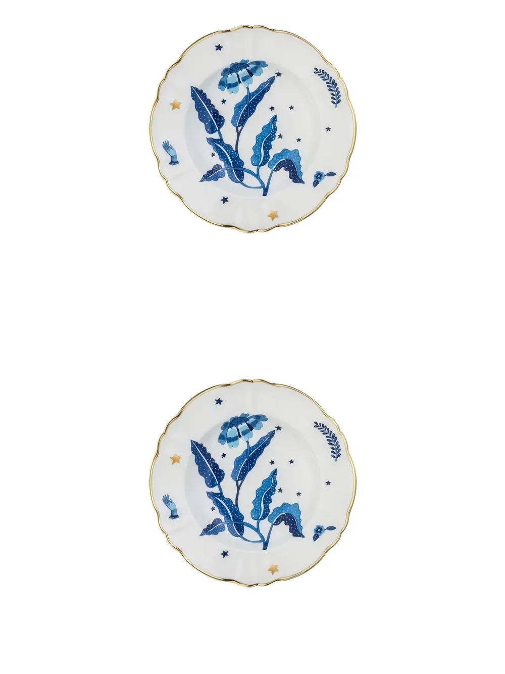 Bitossi Home floral-star plate | Tableware | Image 2