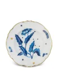 Bitossi Home floral-star plate - White