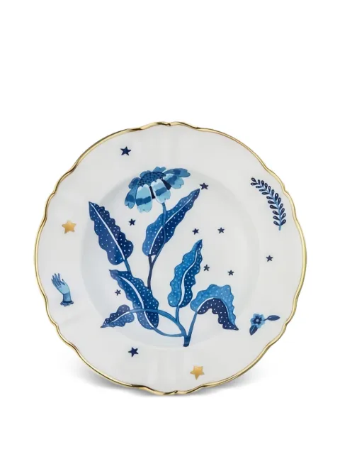 Bitossi Home plato con motivo floral