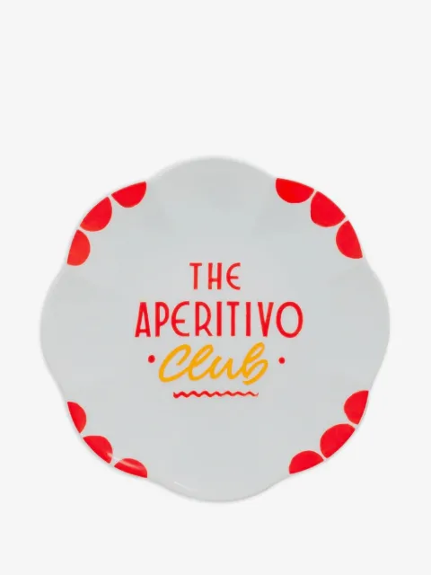 Bitossi Home platos The Aperitivo Club con bordes festoneados