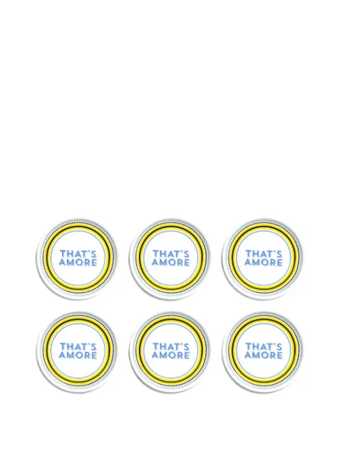 Bitossi Home That's Amore plate (set of six)
