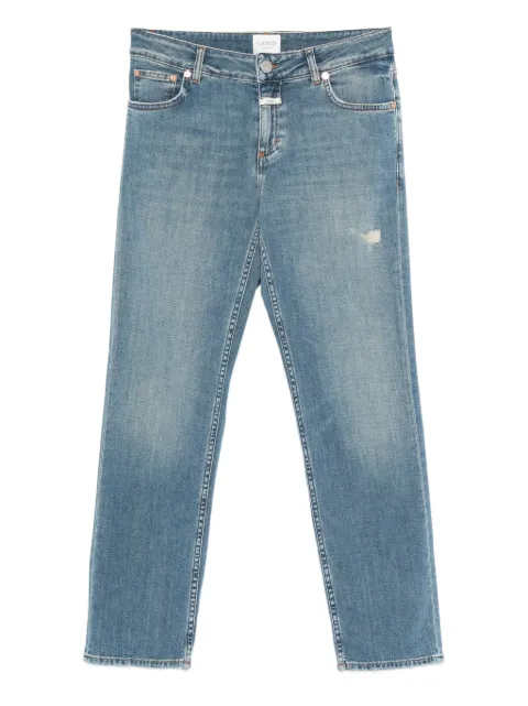 Closed distressed-finished straight jeans