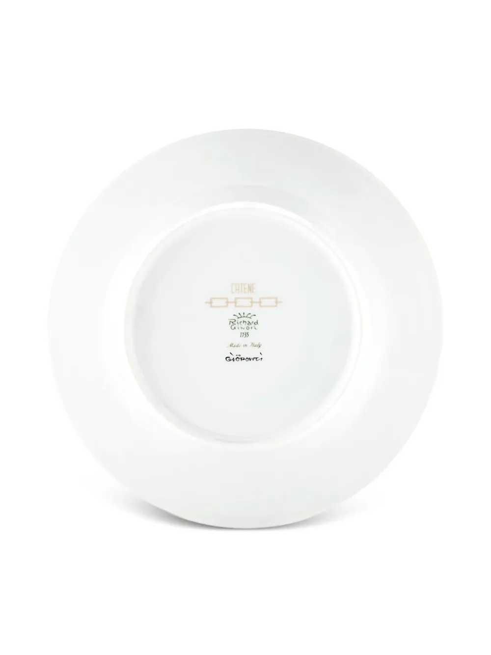 Ginori 1735 Catene Dinner Plate In White