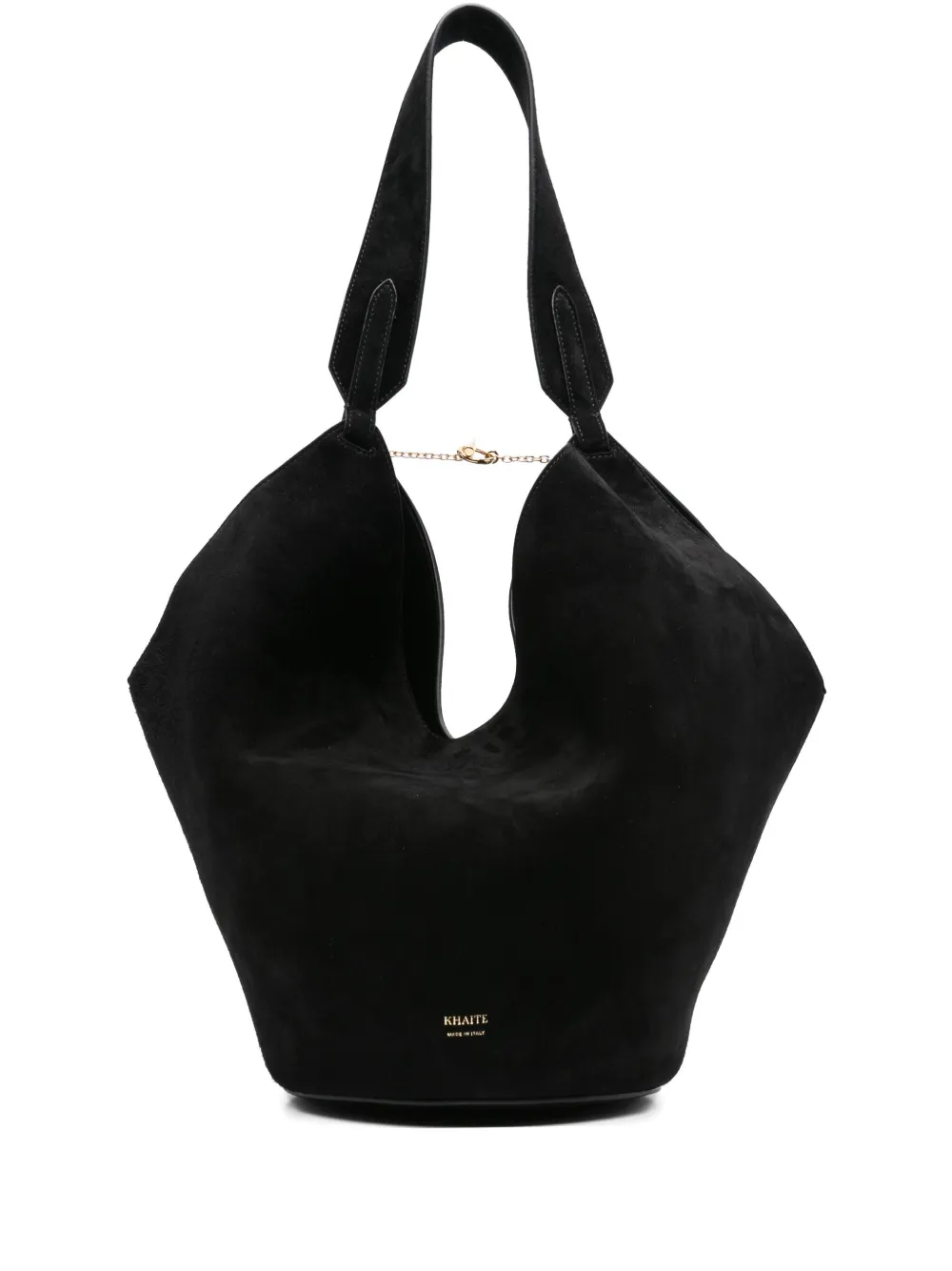 KHAITE Lotus medium shopper Zwart
