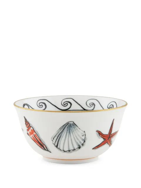 GINORI 1735 Seashell wave bowl