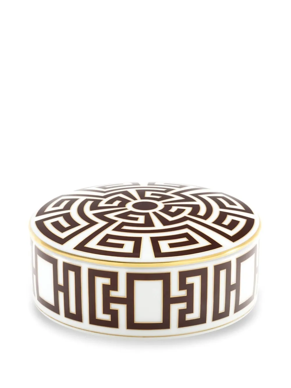 Ginori 1735 Labyrinth Pattern Trinket Box In Pattern