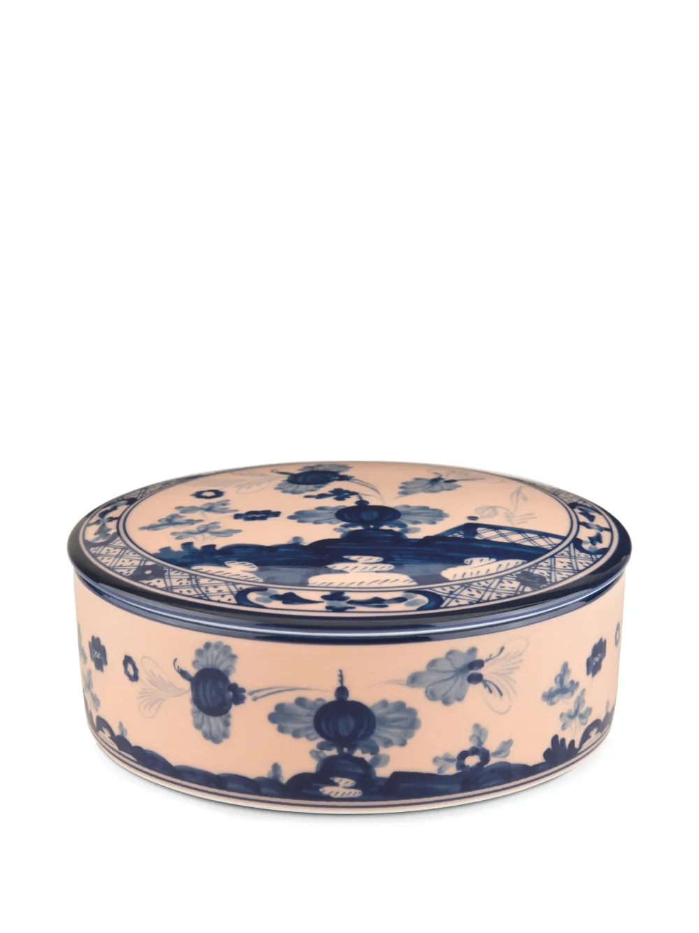 GINORI 1735 floral-print round box | Neutrals | Image 1