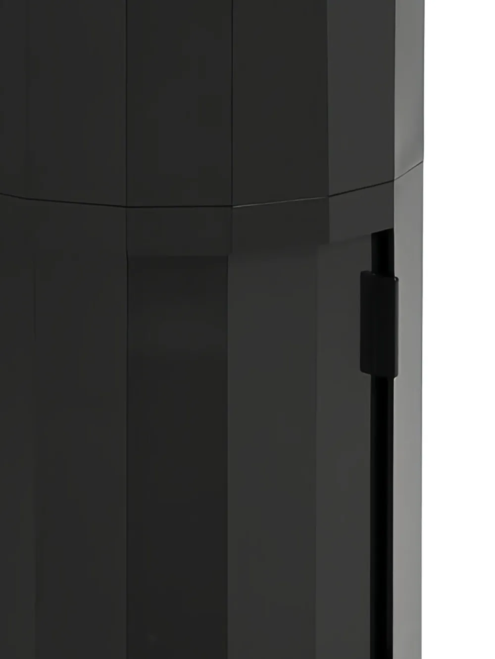 HAY faceted side table - Zwart