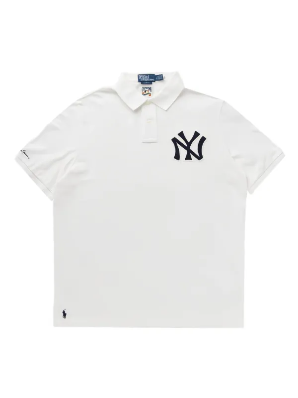 ★POLO RALPH LAUREN★ Polo Ralph Lauren Yankees Polo Shirt R Classic Fit New York Mesh Polo Shirt