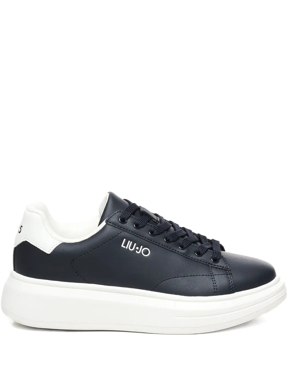 LIU JO lace-up platform low-top sneakers Blue