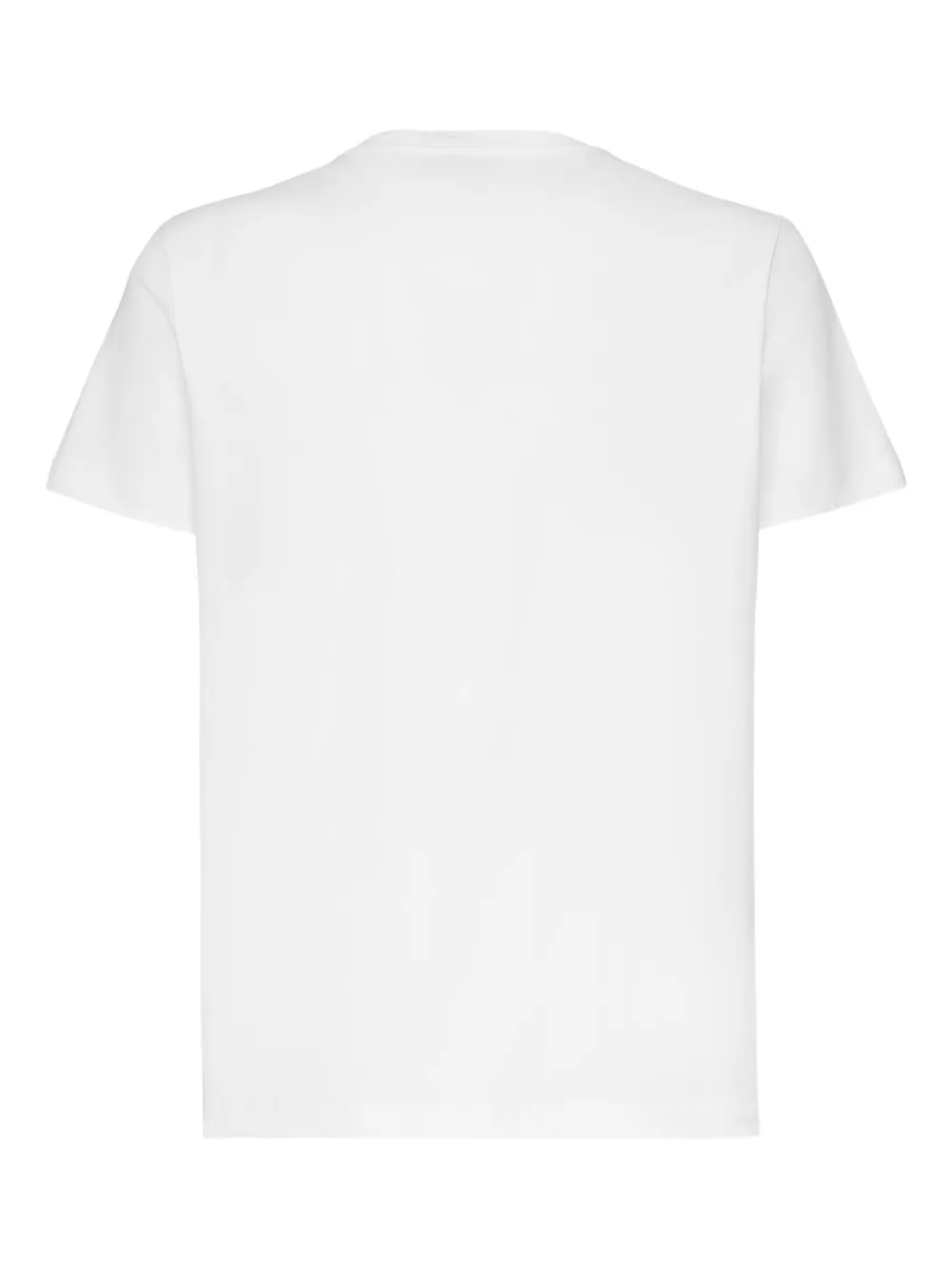 DONDUP T-shirt met zak en logodetail Wit