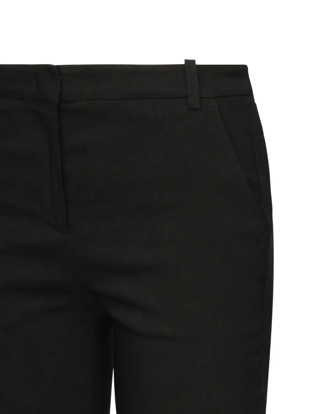 PINKO side-pockets straight trousers Zwart