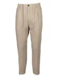 BE ABLE pleated linen trousers - Neutrals