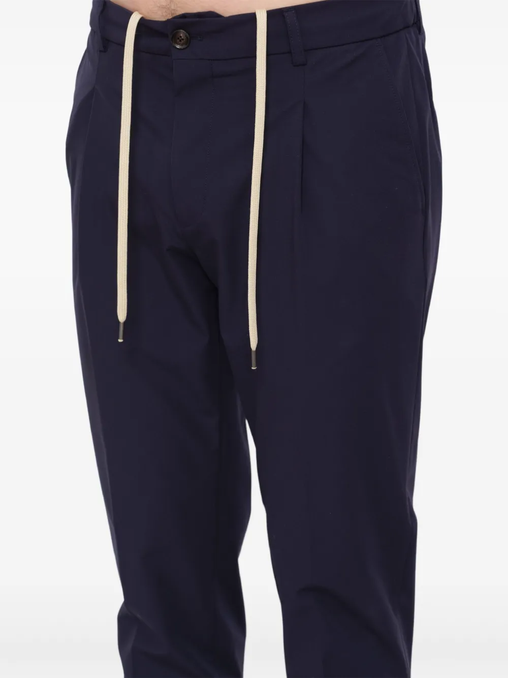 Be Able Pleated Trousers In Blue