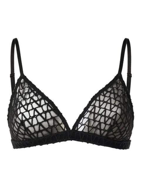 Valentino Garavani soutien-gorge à motif monogrammé