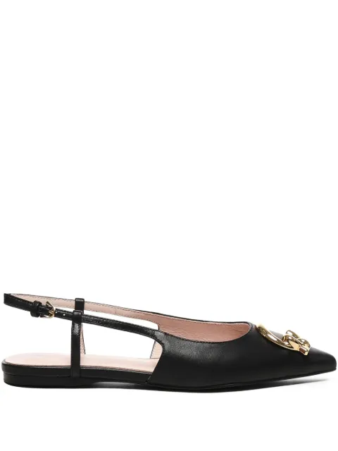 Coccinelle C-me slingback leather ballet flats