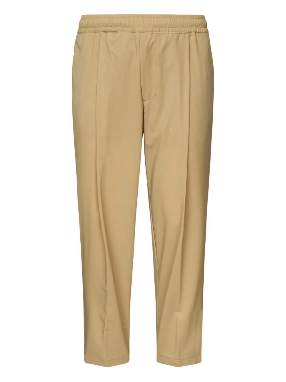 Giuliano Galiano pleated-detail elastic-waist trousers | Brown | Image 1