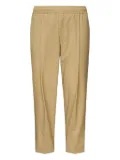 Giuliano Galiano pleated-detail elastic-waist trousers - Brown