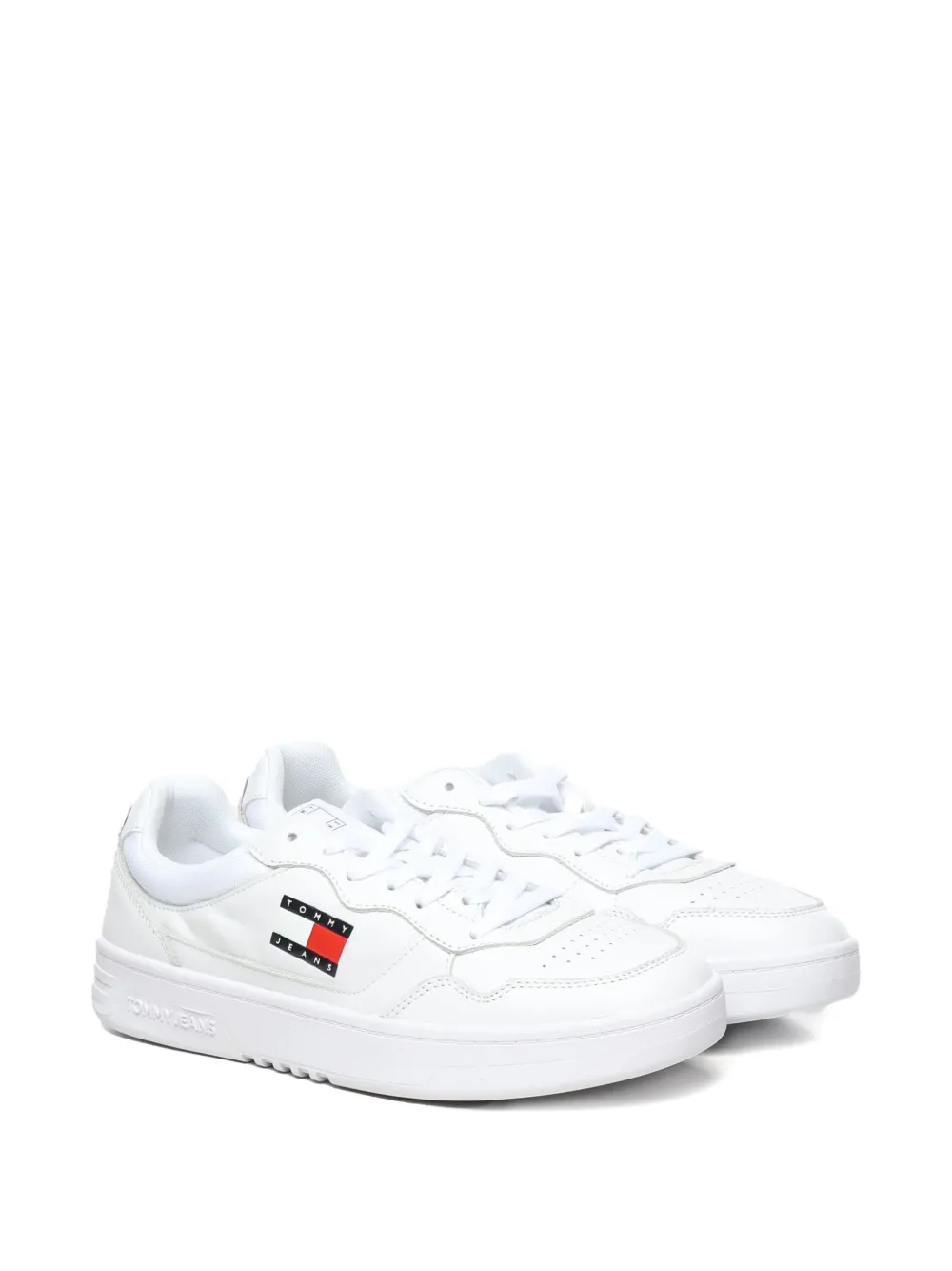 Tommy Hilfiger logo-detail lace-up trainers White