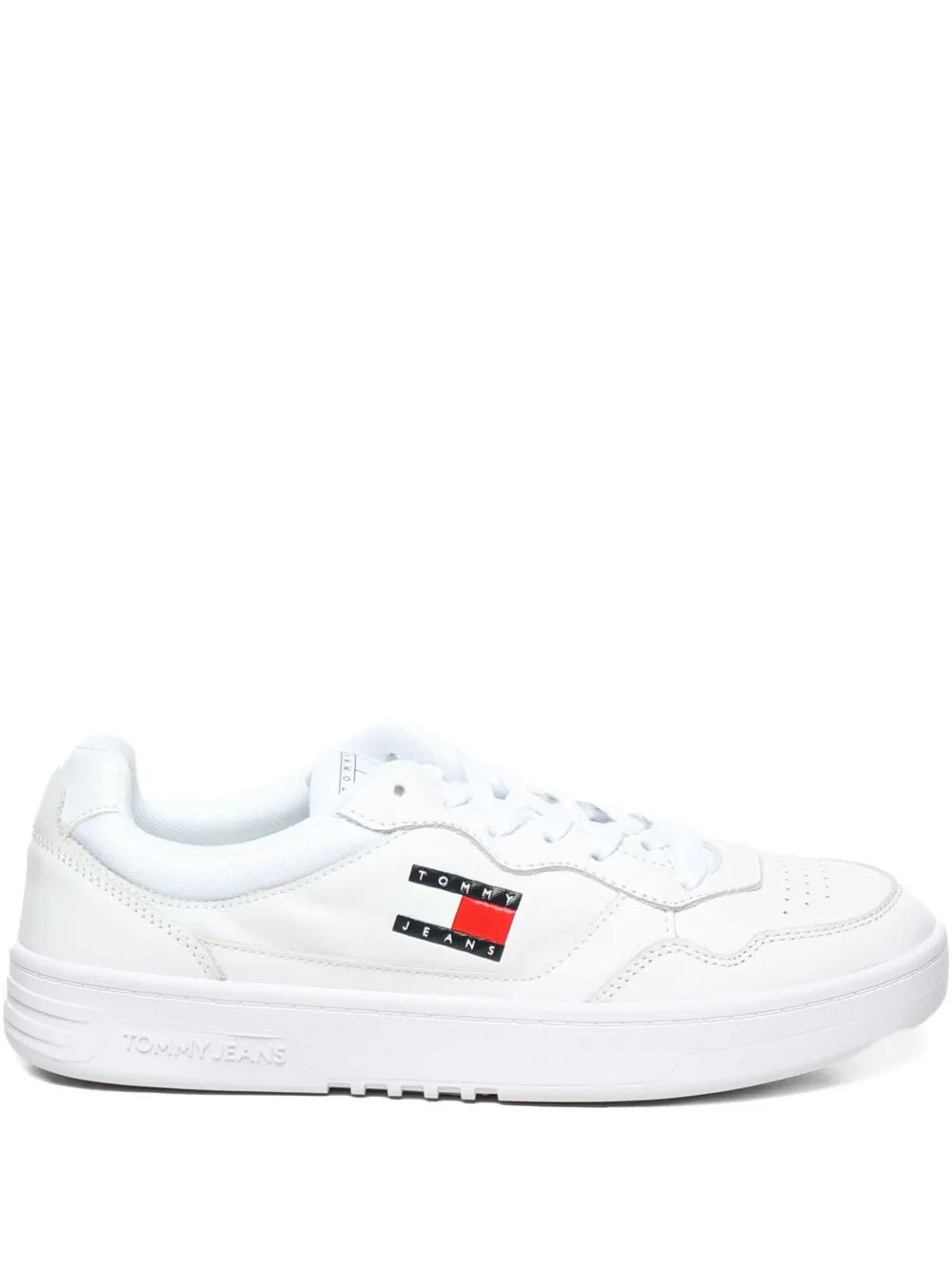 Tommy Hilfiger logo-detail lace-up trainers White