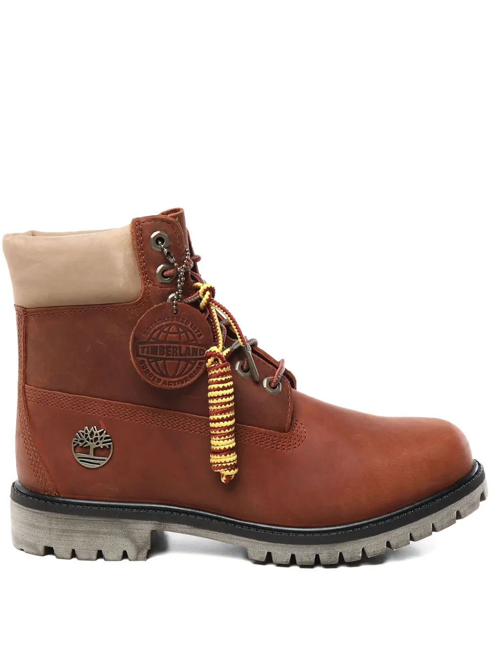 Timberland padded-collar boots | Brown | Image 1