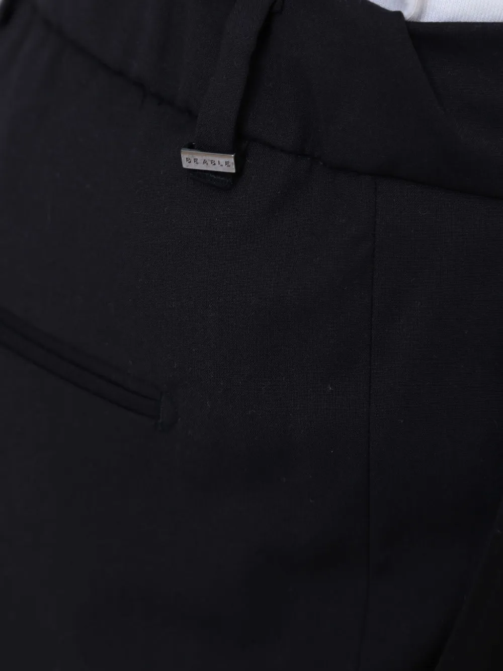 Be Able Elastic-waistband Trousers In Black