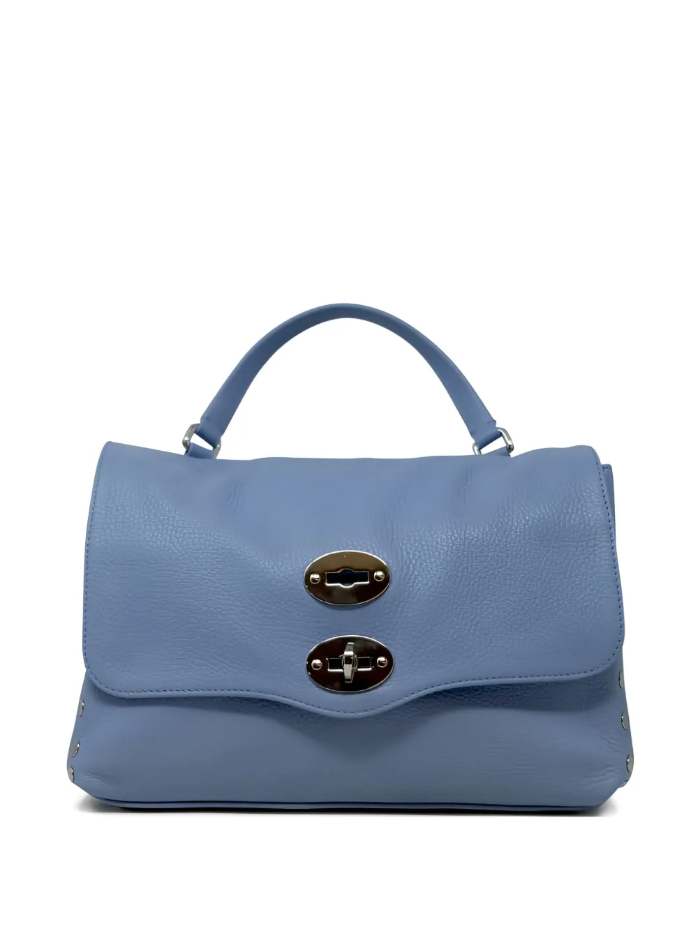 Zanellato stud-detailed flap mini bag | Blue | Image 1