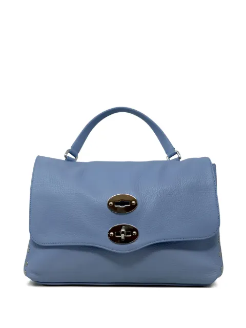 Zanellato stud-detailed flap mini bag