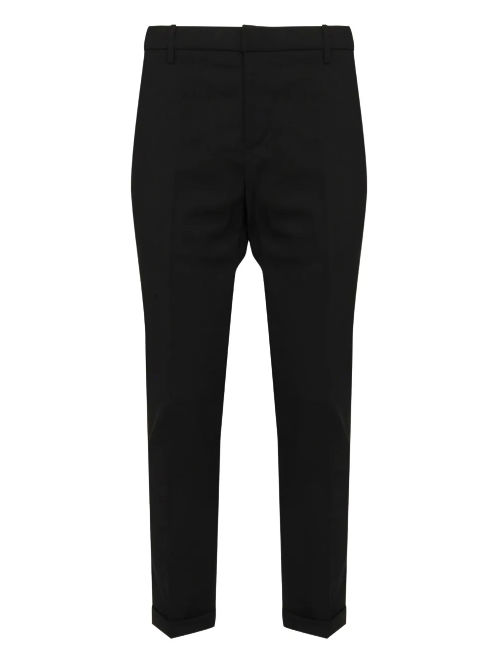 DONDUP low-rise welt-pocket trousers | Black | Image 1