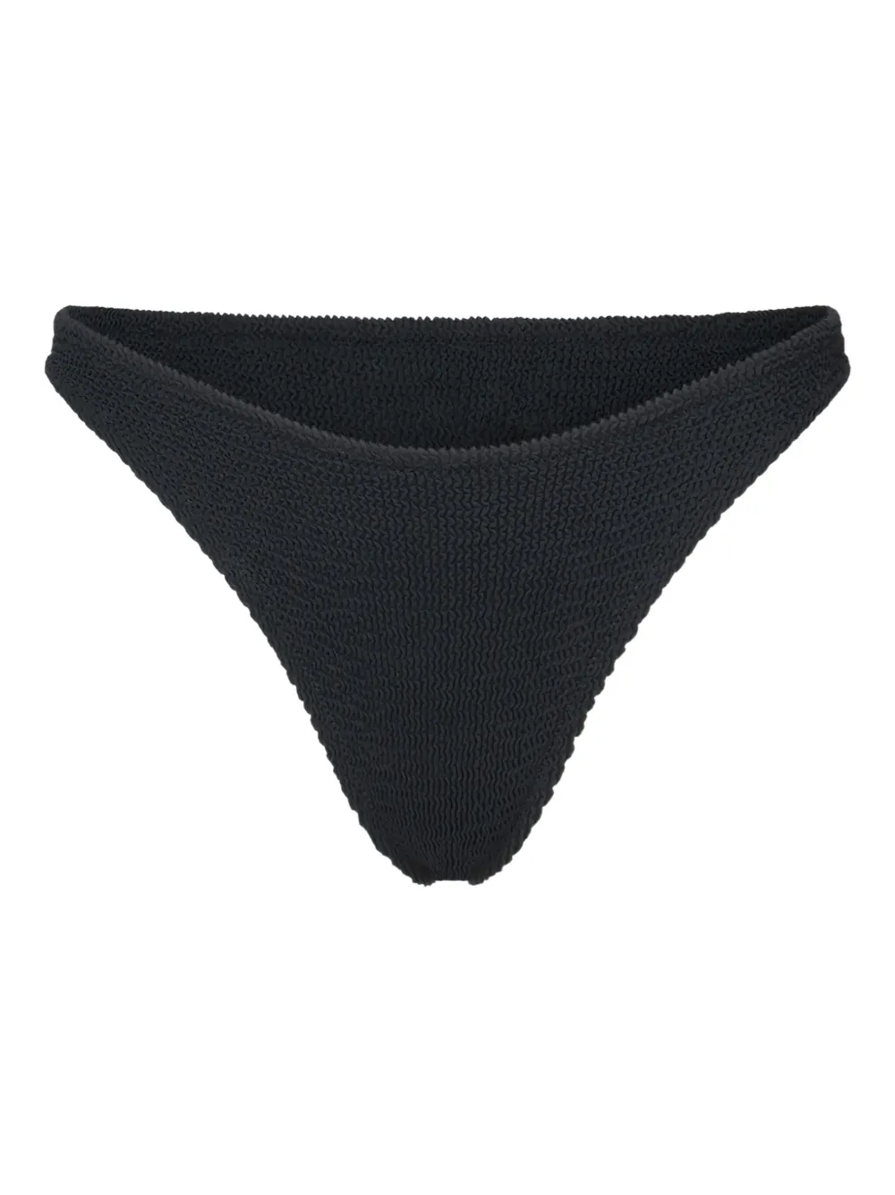 MC2 Saint Barth crinkle high-cut briefs Zwart