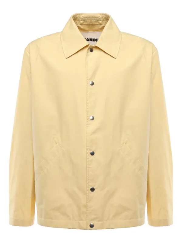 Jil Sander ロゴ オーバーシャツ | イエロー | FARFETCH JP