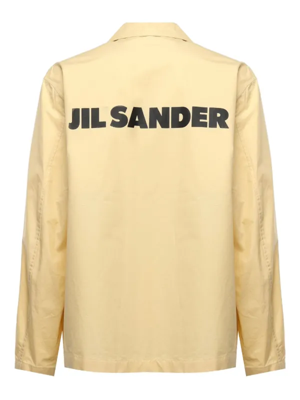 Jil Sander ロゴ オーバーシャツ | イエロー | FARFETCH JP