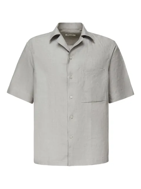Loro Piana 口袋短袖衬衫