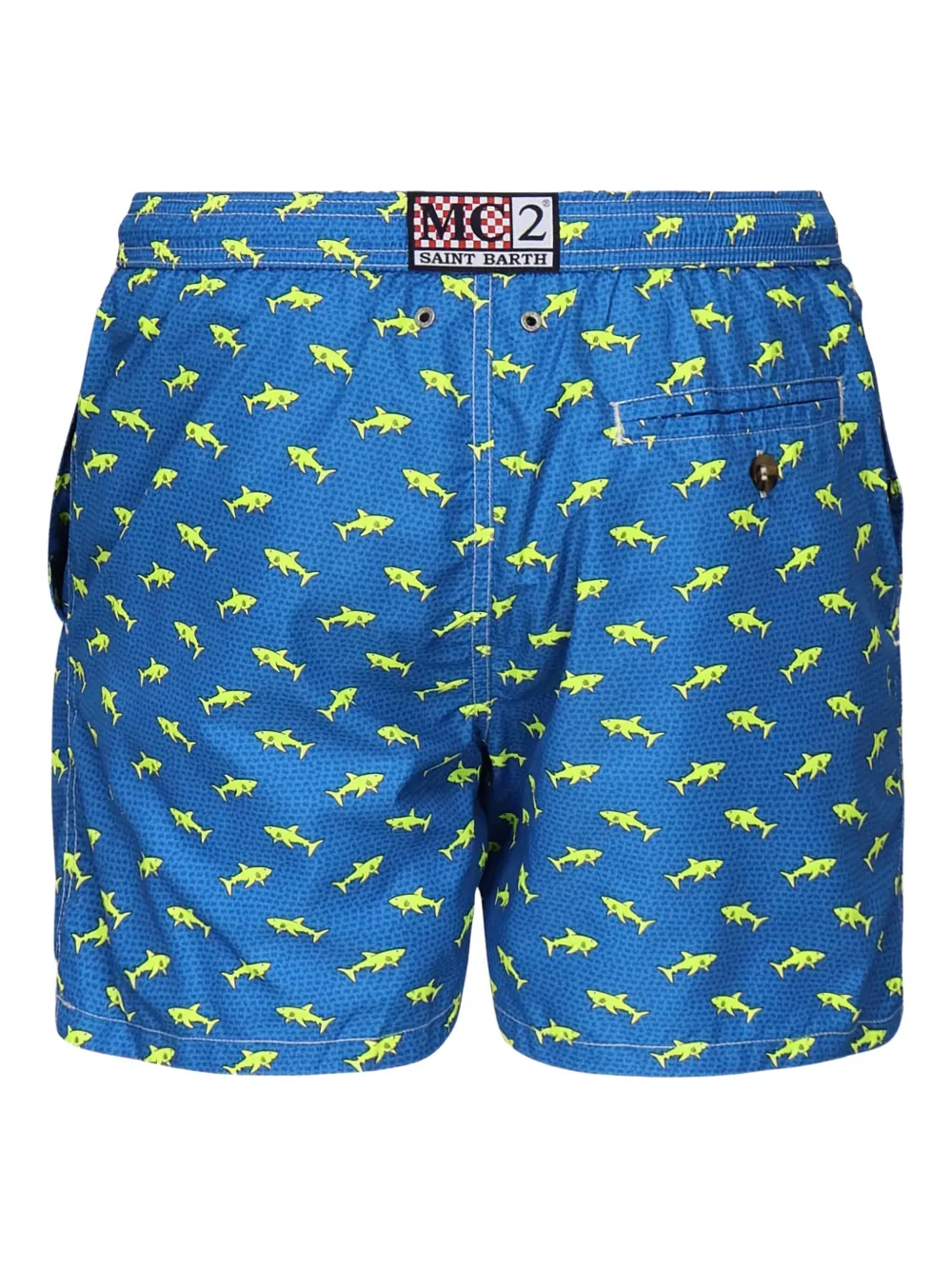 MC2 Saint Barth Zwembroek met trekkoord Blauw