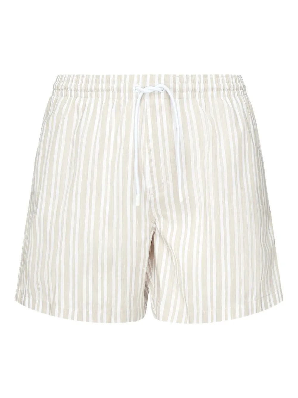 Loro Piana Gestreepte shorts Beige