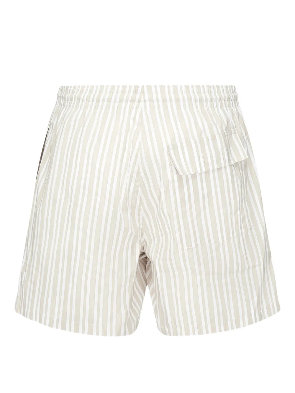 Loro Piana Gestreepte shorts Beige