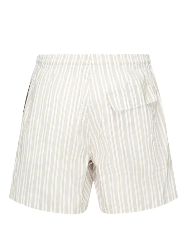 Loro pianaハーフパンツ Loro Piana ストライプ ショートパンツ | ニュートラル