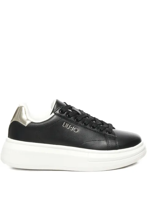 LIU JO tenis con detalle del logo y plataforma