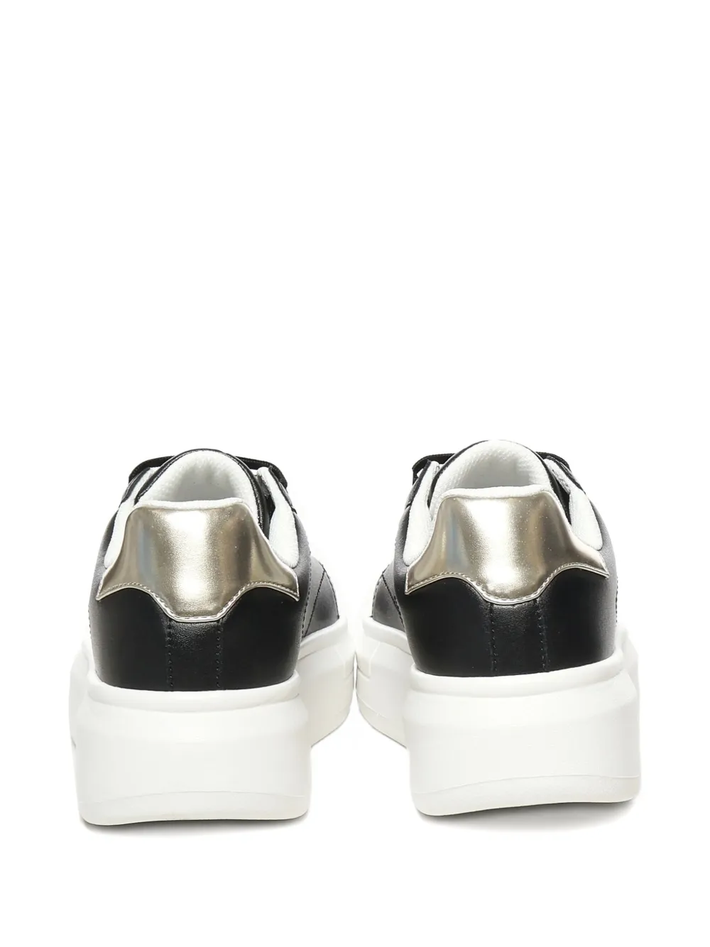 LIU JO logo-detail platform sneakers Black