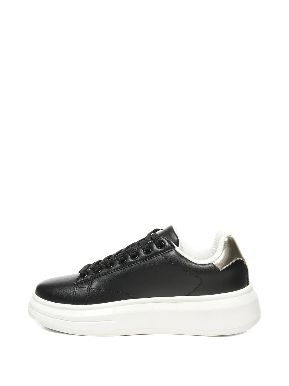 LIU JO logo-detail platform sneakers Black