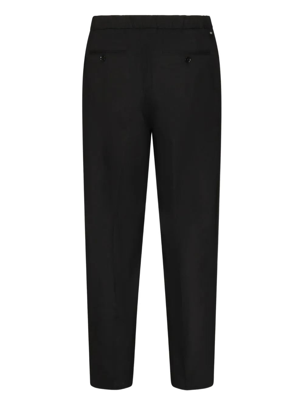 BE ABLE Broek met elastische taille en gespsluiting Zwart