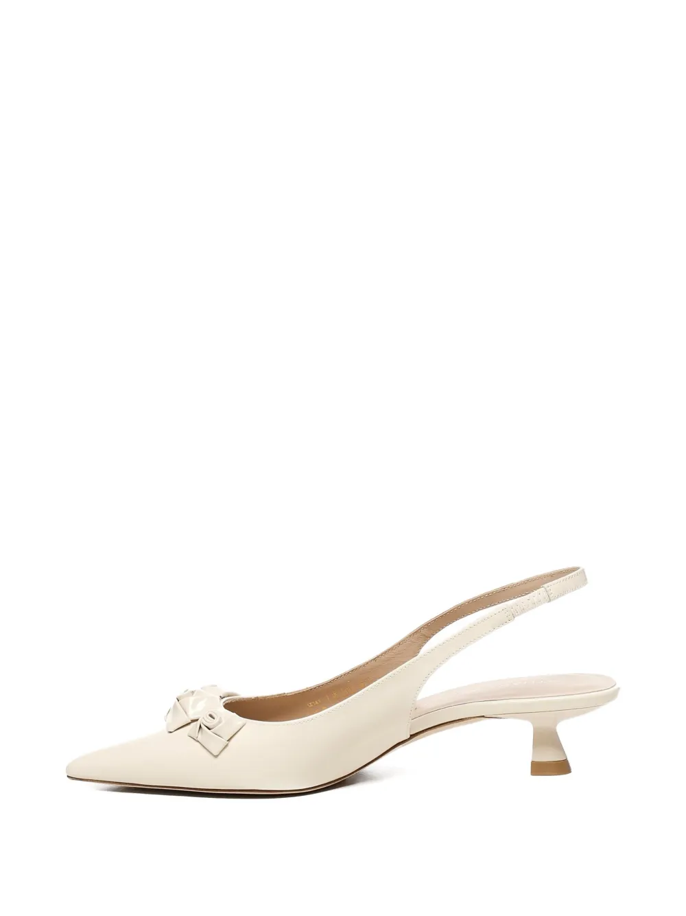 Stuart Weitzman 35mm Rosie slingback pumps Neutrals
