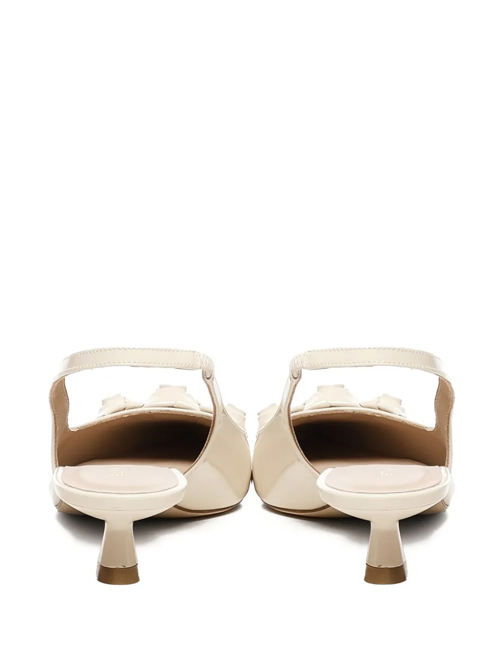 Stuart Weitzman 35mm Rosie slingback pumps Neutrals